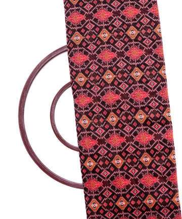 Floral Print Chanderi Fabric